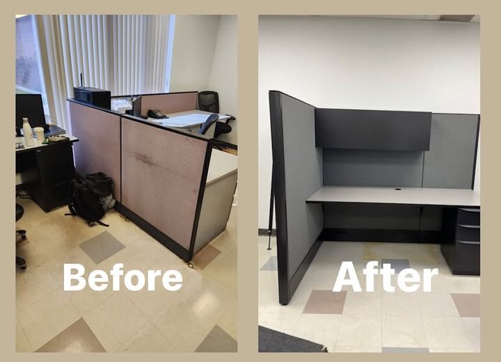 Workstation, office furniture 